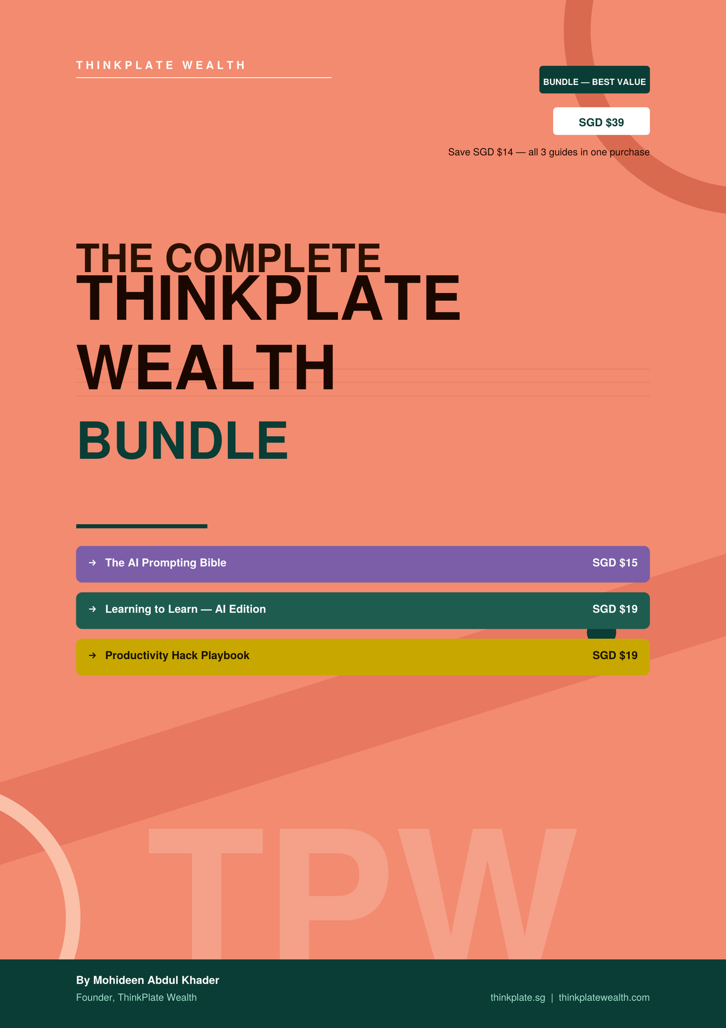 The Complete ThinkPlate Wealth Bundle
